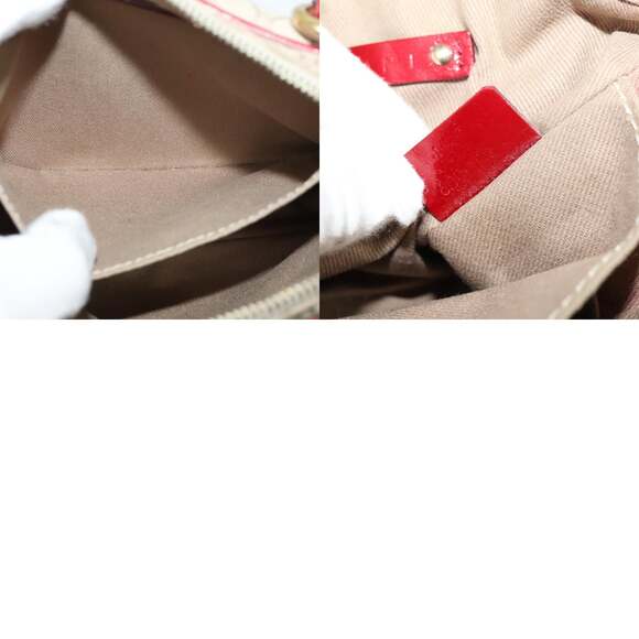 CELINE Macadam Canvas Shoulder Bag Beige Gold - Picture 12 of 12